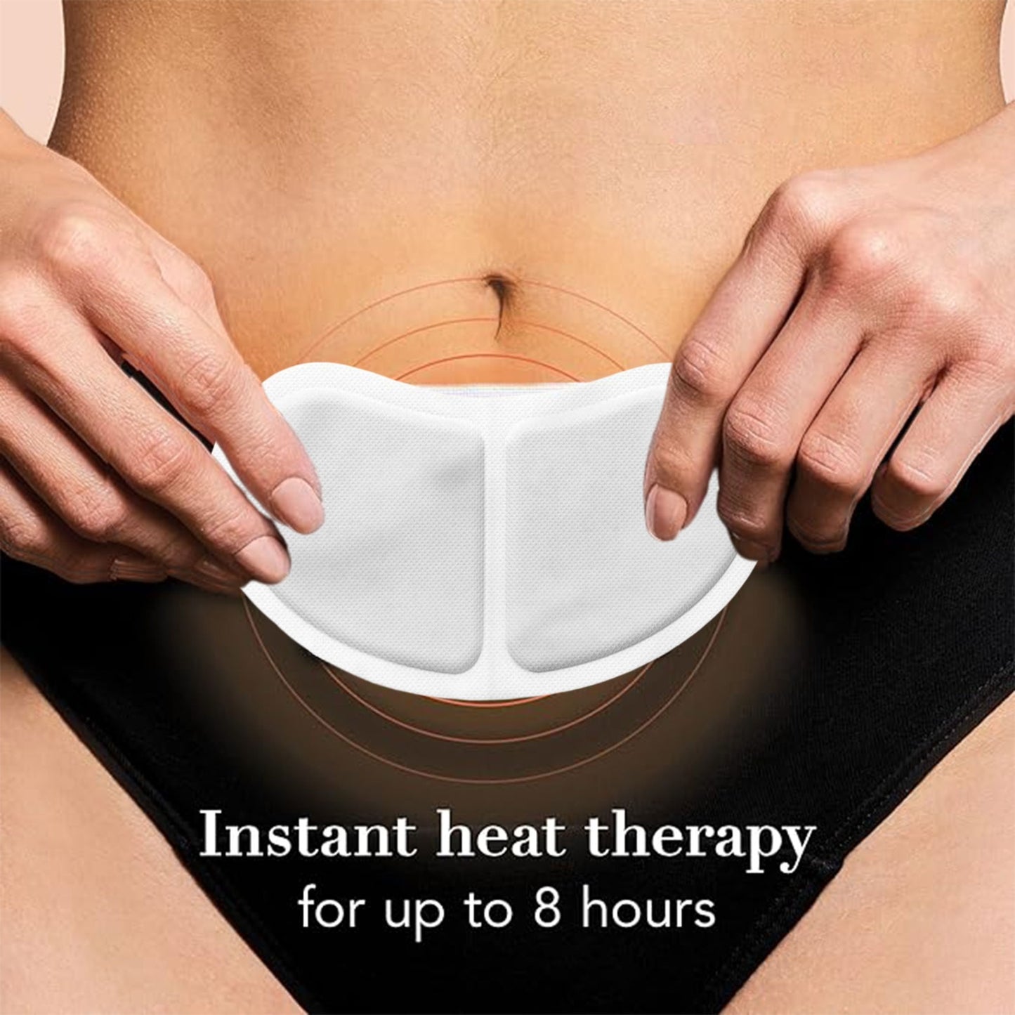 Brontix 5 Natural Heating Patch for Menstrual Cramps | 100% Plant-Based Relief