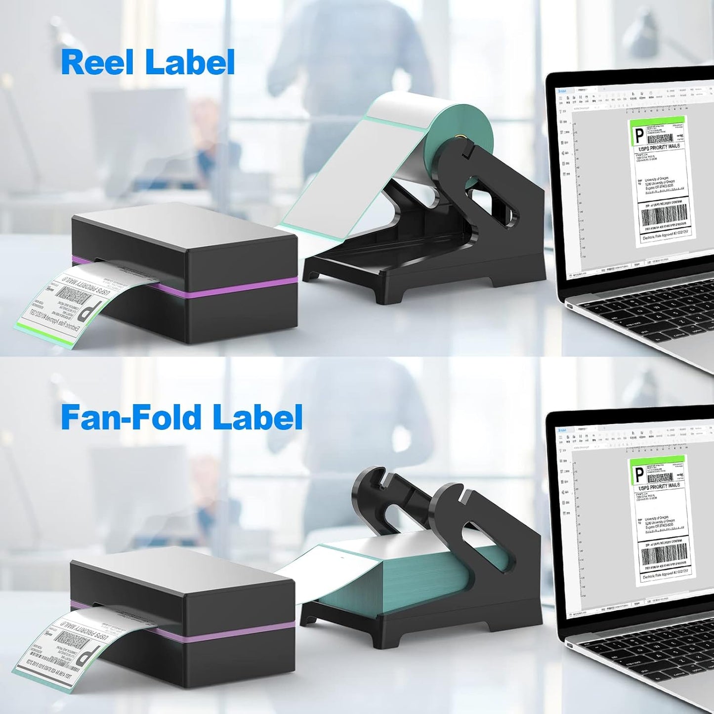 Brontix Thermal Printer roll stand