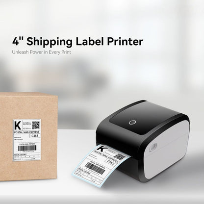 BRONTIX Thermal Printer 4x6 inch Label | Adjustable Label Printer Machine | 203 DPI | Barcode Printer Machine with 152mm/s Printing Speed