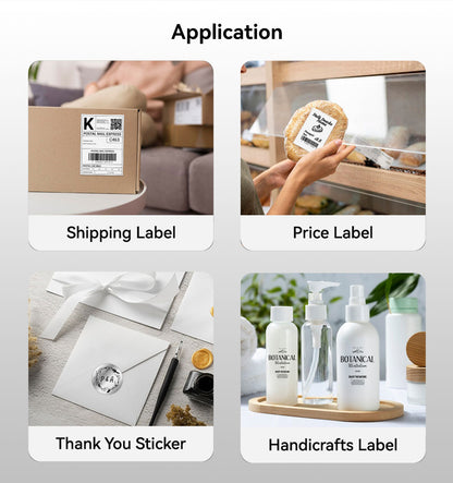 BRONTIX Thermal Printer 4x6 inch Label | Adjustable Label Printer Machine | 203 DPI | Barcode Printer Machine with 152mm/s Printing Speed