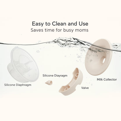 BRONTIX S1 Wearable Breast Pump Electrical | Hands Free Electric Breastfeeding Pump | 4 Modes & 9 Speed Levels | Electric Breast Pump for Feeding Mothers | Automatic