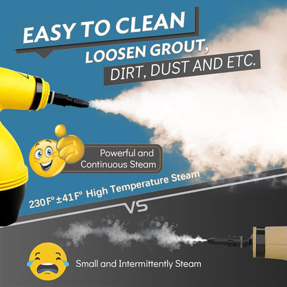 BRONTIX Portable Steam Cleaner for Spotless Surfaces