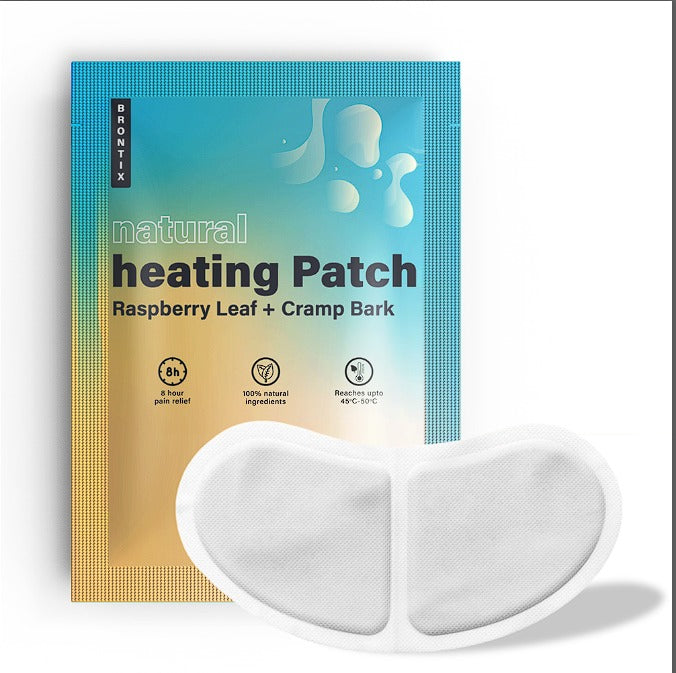 Brontix Natural Heating Patch for Menstrual Cramps | 100% Plant-Based Relief