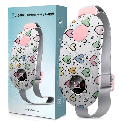 BRONTIX Period Cramp Relief Massager for Women Massage Modes Electric Periods Cramp Massager Perfect Gifts for Woman(Magic skies)